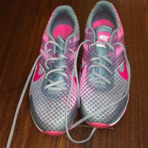 Nike Dual Fusion Pink and Gray